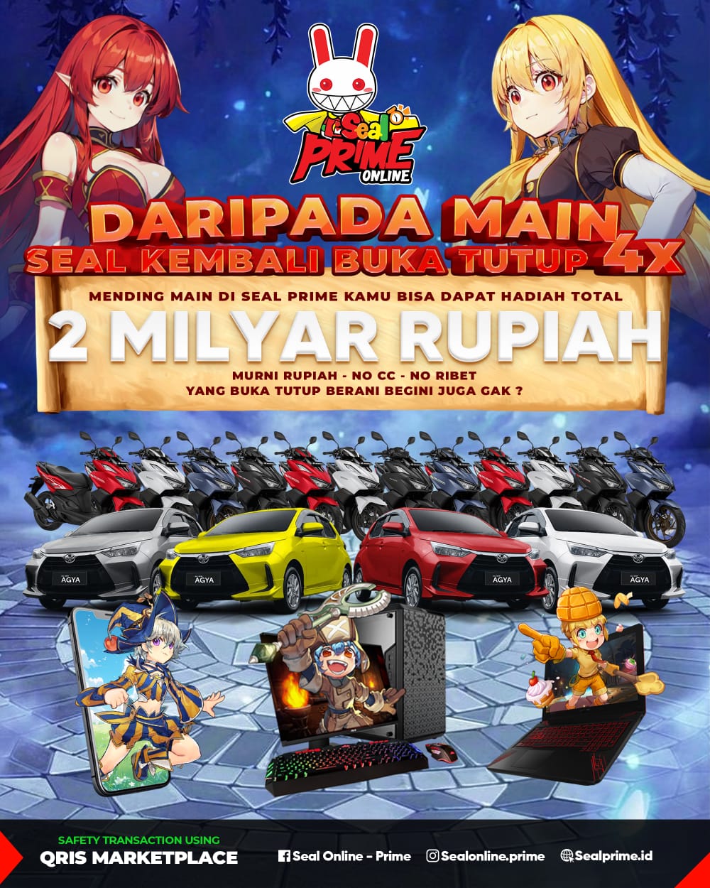 PHASE 2 - MEGA GRAND PRIZE 2 MILYAR RUPIAH Image